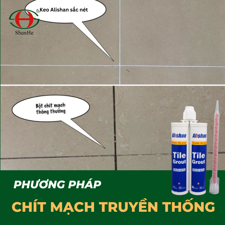 Phương pháp chít mạch truyền thống